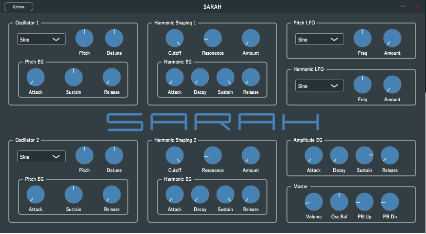 SARAH screenshot